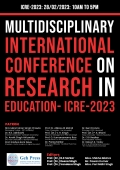 Multidisciplinary International Conference on Research in Education- ICRE-2023 (eBook)