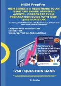 NISM Series II A Registrars to an Issue and Share Transfer Agents - Corporate Exam Preparation Guide with 1750+ Question Bank