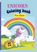 Cute Unicorn Coloring Book for Girls