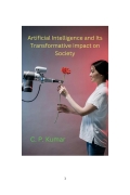 Artificial Intelligence and Its Transformative Impact on Society  (eBook)