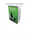 1 month to your own online business (eBook)