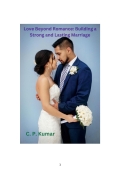 Love Beyond Romance: Building a Strong and Lasting Marriage  (eBook)