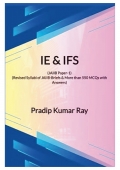 IE & IFS  (JAIIB Paper-1)  (eBook)