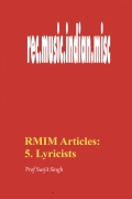 RMIM  Articles: 5. Lyricists