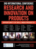 3rd International Conference Research and Innovations on Products Opportunity of Skill India Products (eBook)