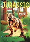 Jurassic Roar: A Prehistoric Coloring Journey