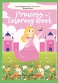 Princess Coloring Book for Children