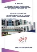 IC 45 GENERAL INSURANCE UNDERWRITING III Associateship Exam Preparation Guide with 1800+ Question Bank Revised 2025