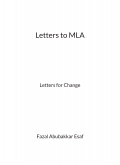 Letters to MLA
