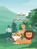 Animals Learning: A Fun Coloring Book for Kids