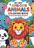 My first cute Animals Coloring Book