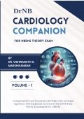 DrNB Cardiology Companion : VOLUME - 1