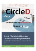 CircleD The Evolution of Dimensions Volume 1 (eBook)