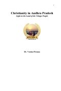 Christianity in Andhra Pradesh: Light in the Land of the Telugu People (eBook)