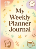 My Weekly Planner Journal - Paperback