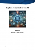 RegTech Modernization with AI (eBook)