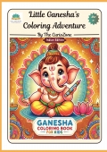 Little Ganesha's Coloring Adventure- By The CurioZone.In Little Ganesha's Coloring Adventure- By The CurioZone.In