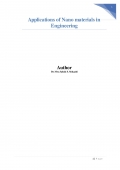 Applications of Nano materials in  Engineering (eBook)