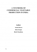 A TEXTBOOK OF COMMERCIAL VEGETABLE PRODUCTION IN INDIA (eBook) A TEXTBOOK OF COMMERCIAL VEGETABLE PRODUCTION IN INDIA (eBook)