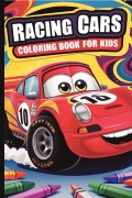Racing Car Coloring Book for Kids