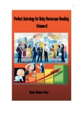Perfect Astrology for Baby Horoscope Reading, Volume-II (eBook)