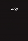 2026 Journal - Black Hard cover