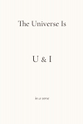 The Universe is U & I in a Verse: A Couples Love Story Journal