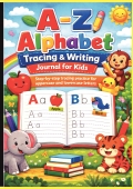 A to Z Alphabet Tracing & Writing Journal for Kids.