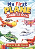 Airplanes Coloring Book for Kids