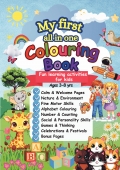 My first all in one kid's colouring book