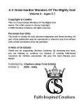 A-Z Great Garden Wonders Of The Mighty God (Volume 4 - Ages 3-7) (eBook)