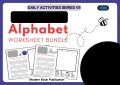 Daily Activities series VII English Alphabet Handwriting Practice book  (eBook)