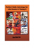 Perfect Vedic Astrology for Life Events & Timing II (eBook)