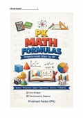Pk math formula  (eBook)