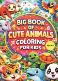 Cute Animals Coloring Book for Kids Ages 3–8