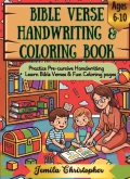 Bible Verse Handwriting and Coloring Book for Kids