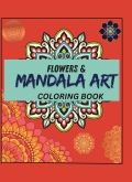 Flower and Mandala Art Coloring book
