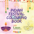 Indian festivals colouring book for kids