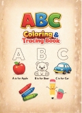 ABC Coloring & Tracing Book