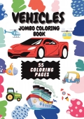 Kaleidoscope Books - Vehicles Coloring Book