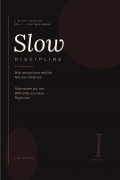 Slow Discipline - A 30-Day Guided Habit Journal