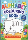 Alphabet Coloring Book for Kids Ages 3–5