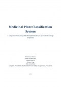 Medicinal Plant Classification System (eBook)