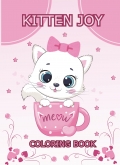 Kitten Joy Coloring Book For Kids