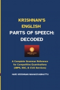 KRISHNAN'S ENGLISH PARTS OF SPEECH DECODED