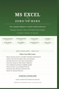 MS Excel: Zero to Hero