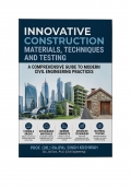 Innovative Construction Materials, Techniques and Testing (eBook)