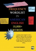 Frequency Wordlist in American English  10,000+ Words (eBook)