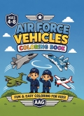 AIR FORCE VEHICLES COLORING BOOK