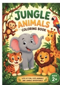 Jungle Themed Coloring Book